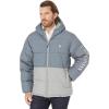 U.S. POLO ASSN. Heather Puffer Jacket(Classic Navy Heather)