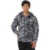 U.S. POLO ASSN. Men’s USPA Camo Full Zip Sherpa Hoodie Black XX-Large