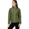 U.S. POLO ASSN. Quilted Moto Jacket with Cozy Faux Fur Lining And Rib Trim(Cypress Olive)