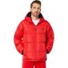 U.S. POLO ASSN. Roll Padded Puffer(Engine Red)