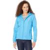 U.S. Polo Assn. Women’s USPA Hooded Colorblocked Windbreaker Mesh Lining(Cerulean Dream)