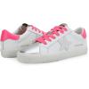 Pink Pop/Metalic Silver Toe