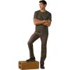 prAna® Brion Pants II – Trousers for Men – Abrasion and Water Resistance – Zip and Fly Closure – Belt Loops(Mud)
