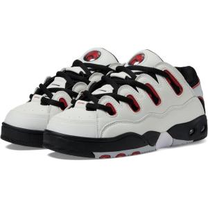 Osiris Men’s D3 Og Skate Shoe(Black/White/Red)