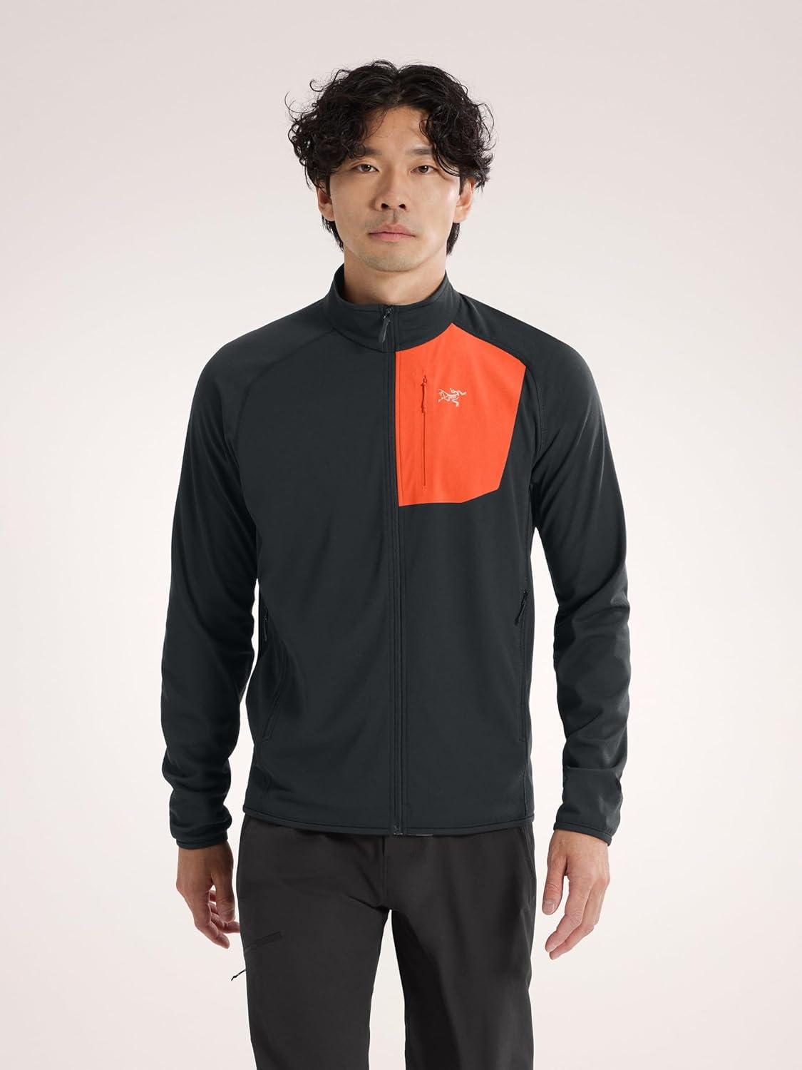 imageArcteryx Delta Jacket Mens Fleece Jacket Delivering Warmth for Less WeightBlackDynasty