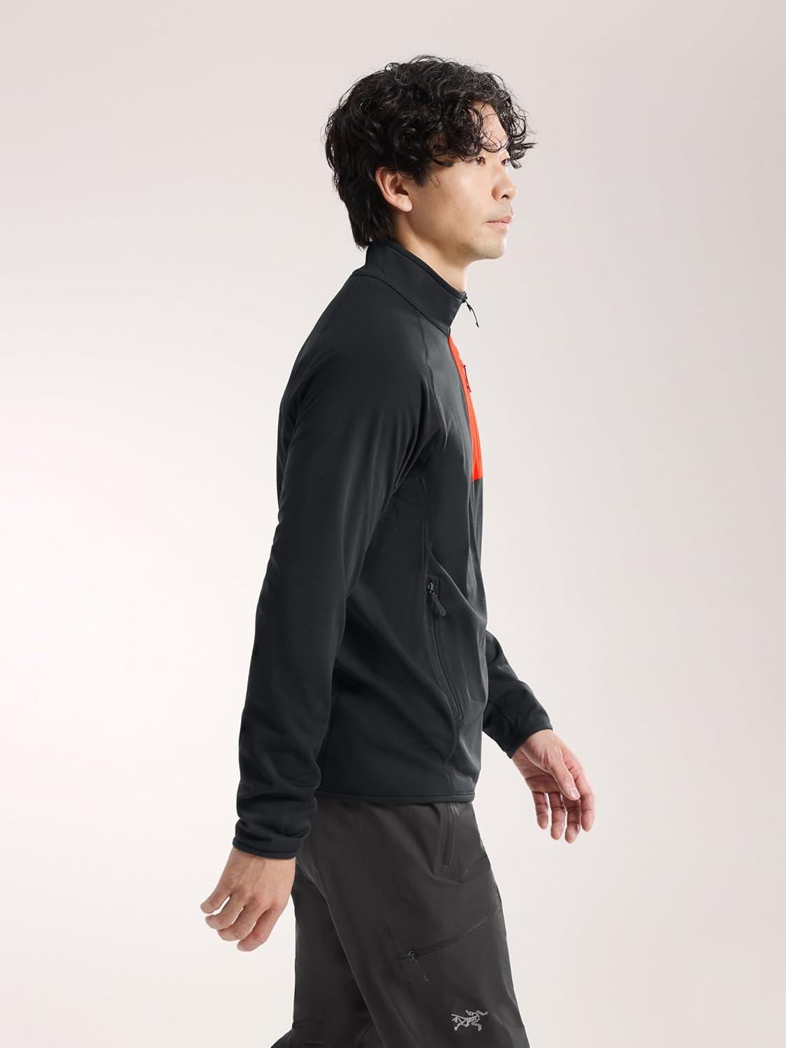 imageArcteryx Delta Jacket Mens Fleece Jacket Delivering Warmth for Less WeightBlackDynasty