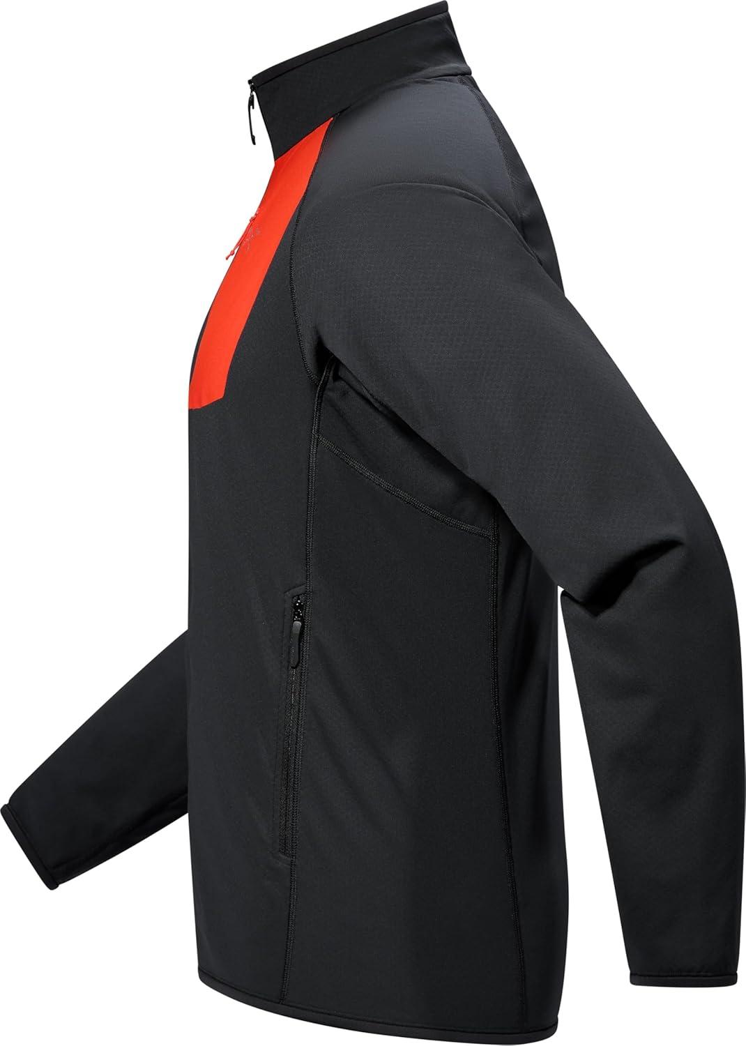 imageArcteryx Delta Jacket Mens Fleece Jacket Delivering Warmth for Less WeightBlackDynasty