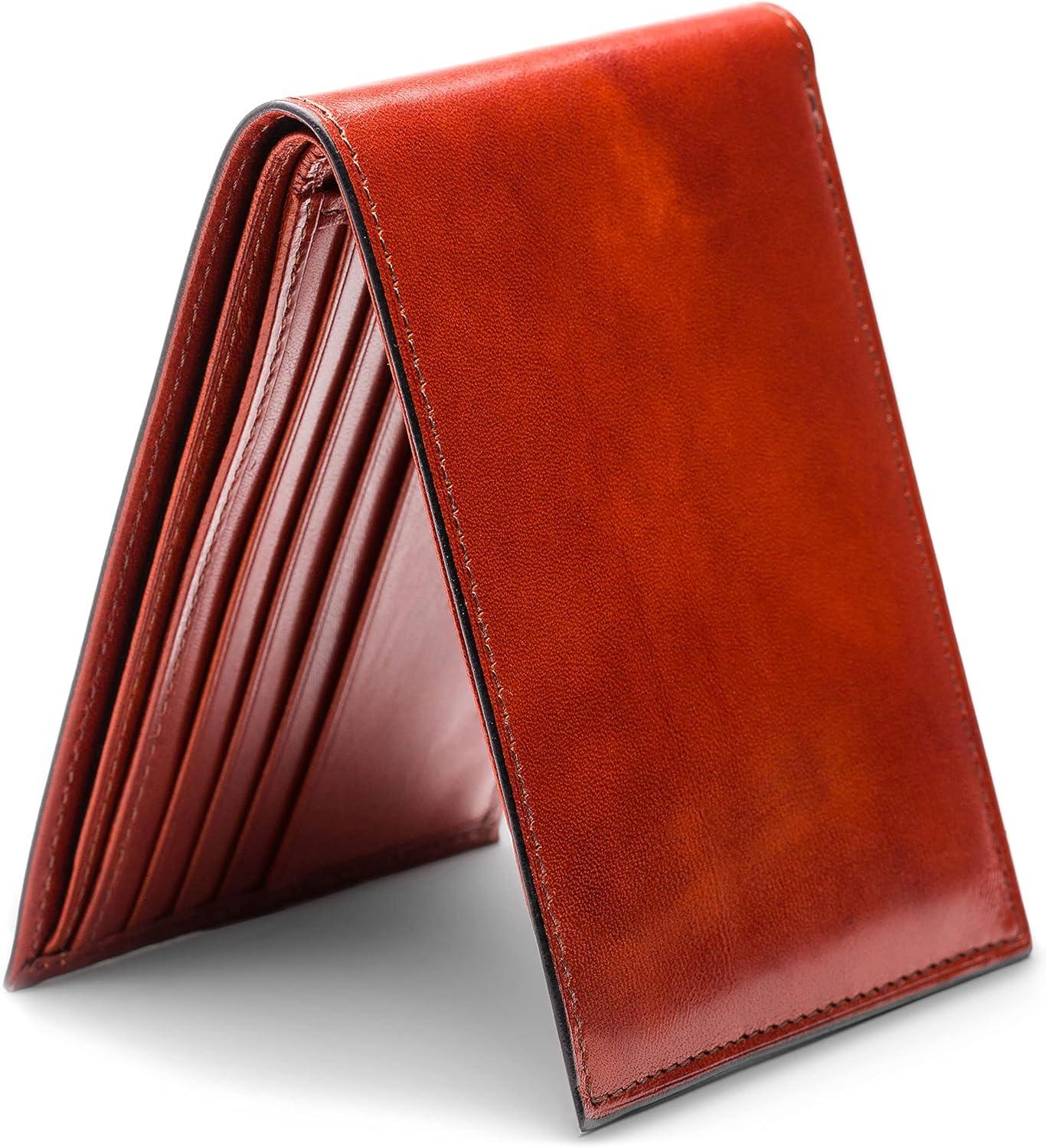 imageBosca Mens Executive Wallet in Old Leather RFIDCognac