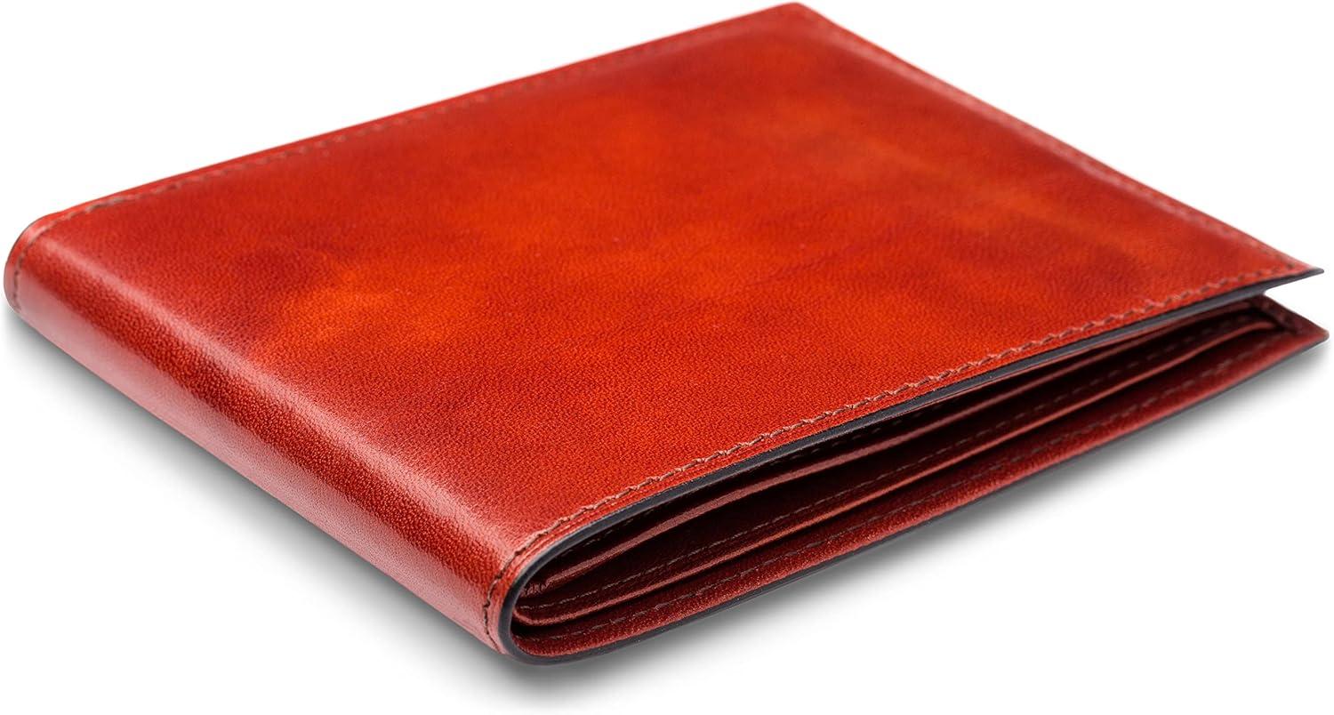 imageBosca Mens Executive Wallet in Old Leather RFIDCognac