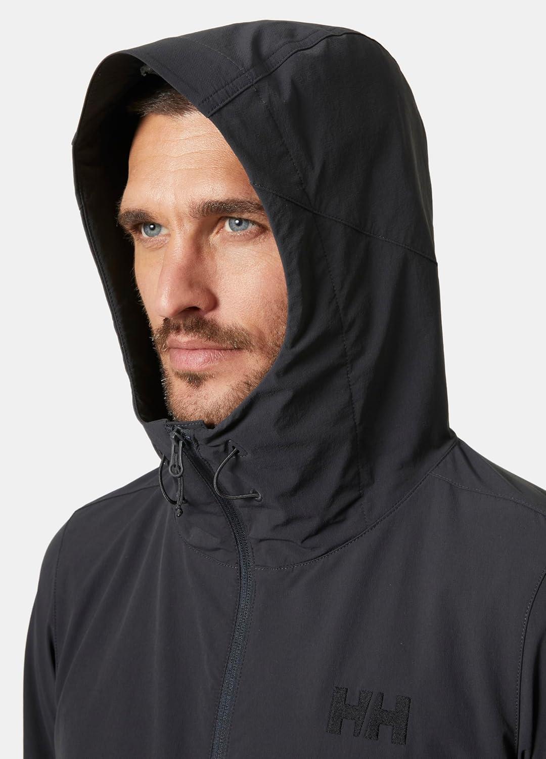 imageHellyHansen Mens Blaze Softshell Hooded980 Ebony