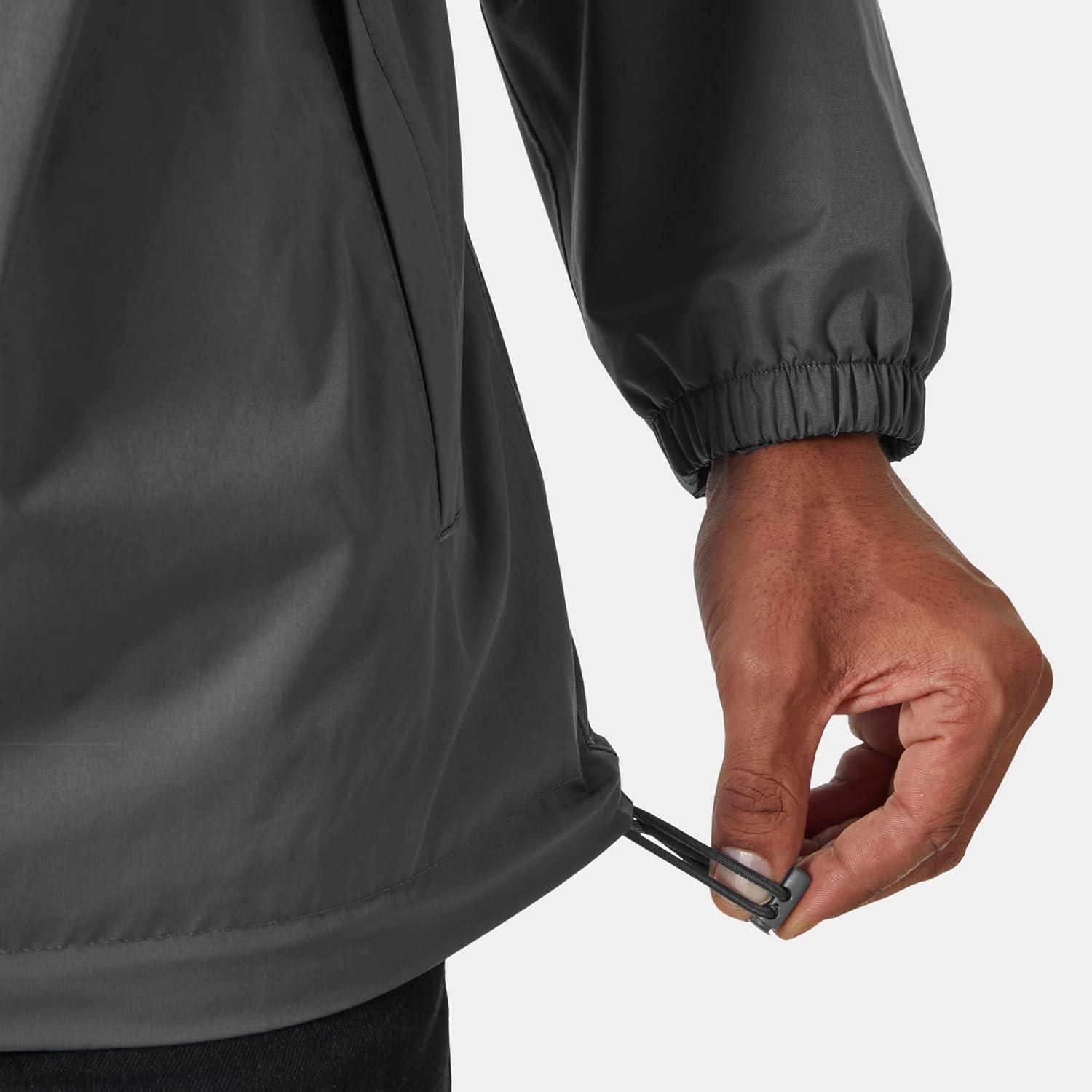 imageHellyHansen mens Vancouver Rain Jacket980 Ebony