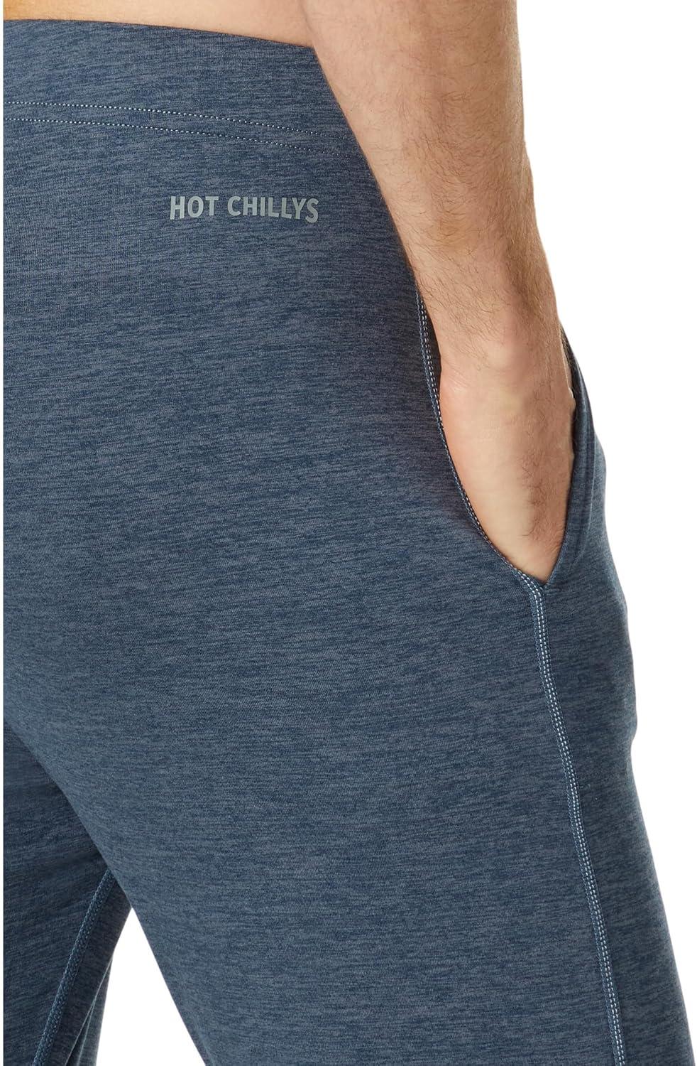 imageHot Chillys Mens ClimaTek Jogger Midweight Relaxed Fit Base LayerNightfall Heather