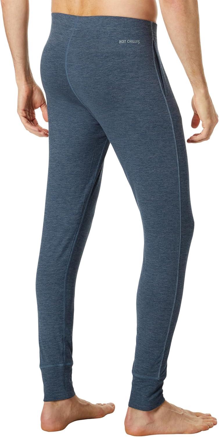 imageHot Chillys Mens ClimaTek Jogger Midweight Relaxed Fit Base LayerNightfall Heather