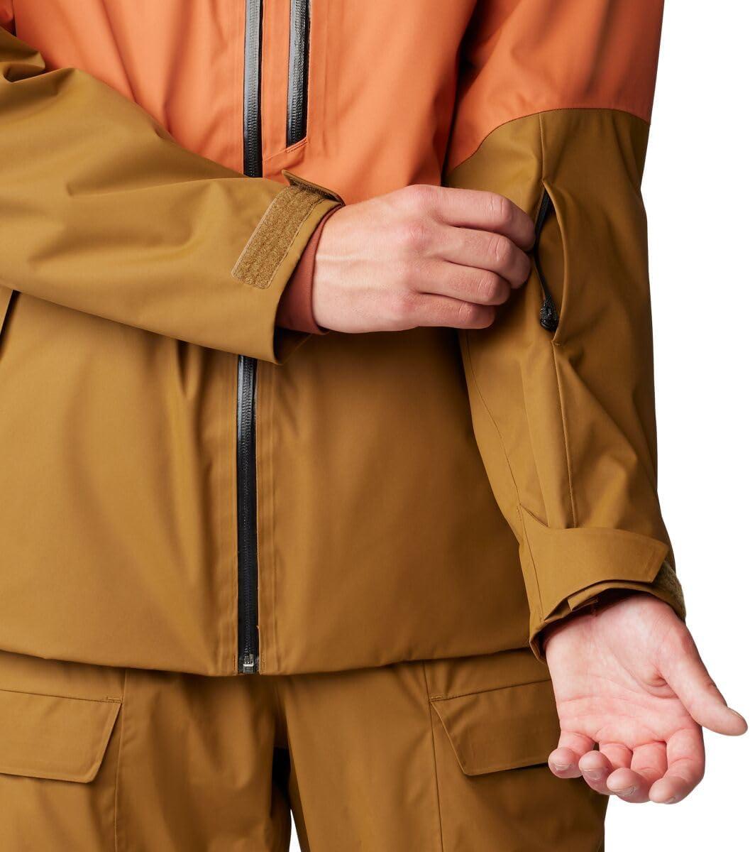 imageMountain Hardwear mens Firefall JacketRaw CarnelianGolden Brown