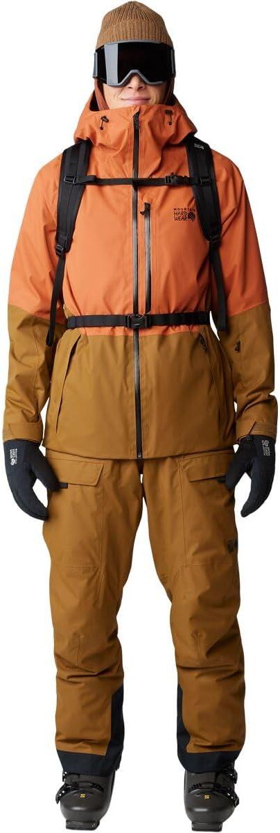 imageMountain Hardwear mens Firefall JacketRaw CarnelianGolden Brown
