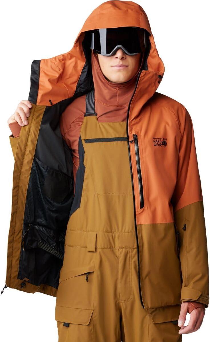 imageMountain Hardwear mens Firefall JacketRaw CarnelianGolden Brown