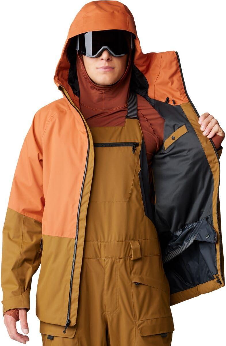 imageMountain Hardwear mens Firefall JacketRaw CarnelianGolden Brown