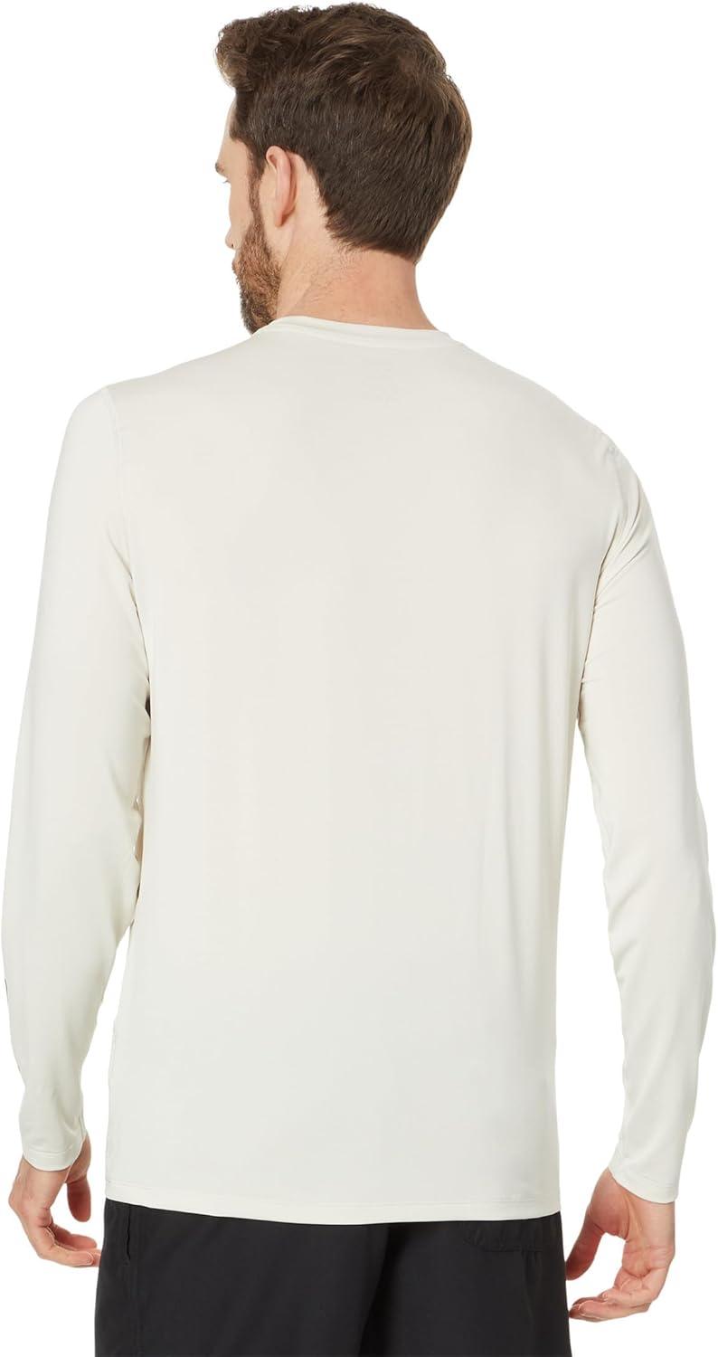 imageRVCA Mens Long Sleeve Surf ShirtSilverBleach