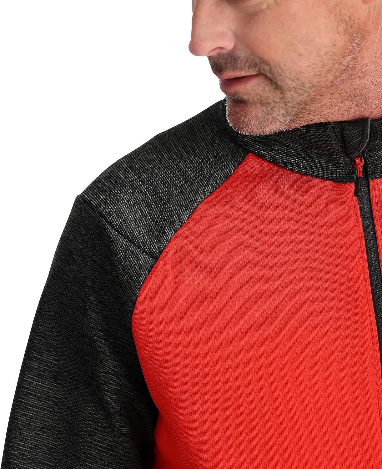 imageSpyder Mens Encore Fleece Jacket Full ZipVolcano