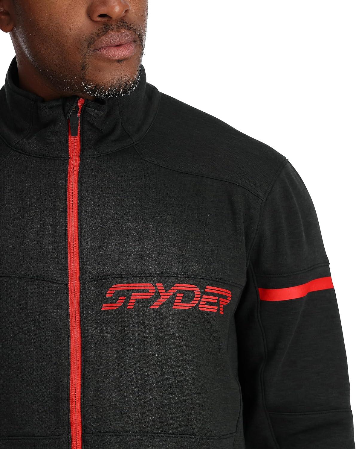 imageSpyder Mens Speed Full Zip Fleece JacketBlack