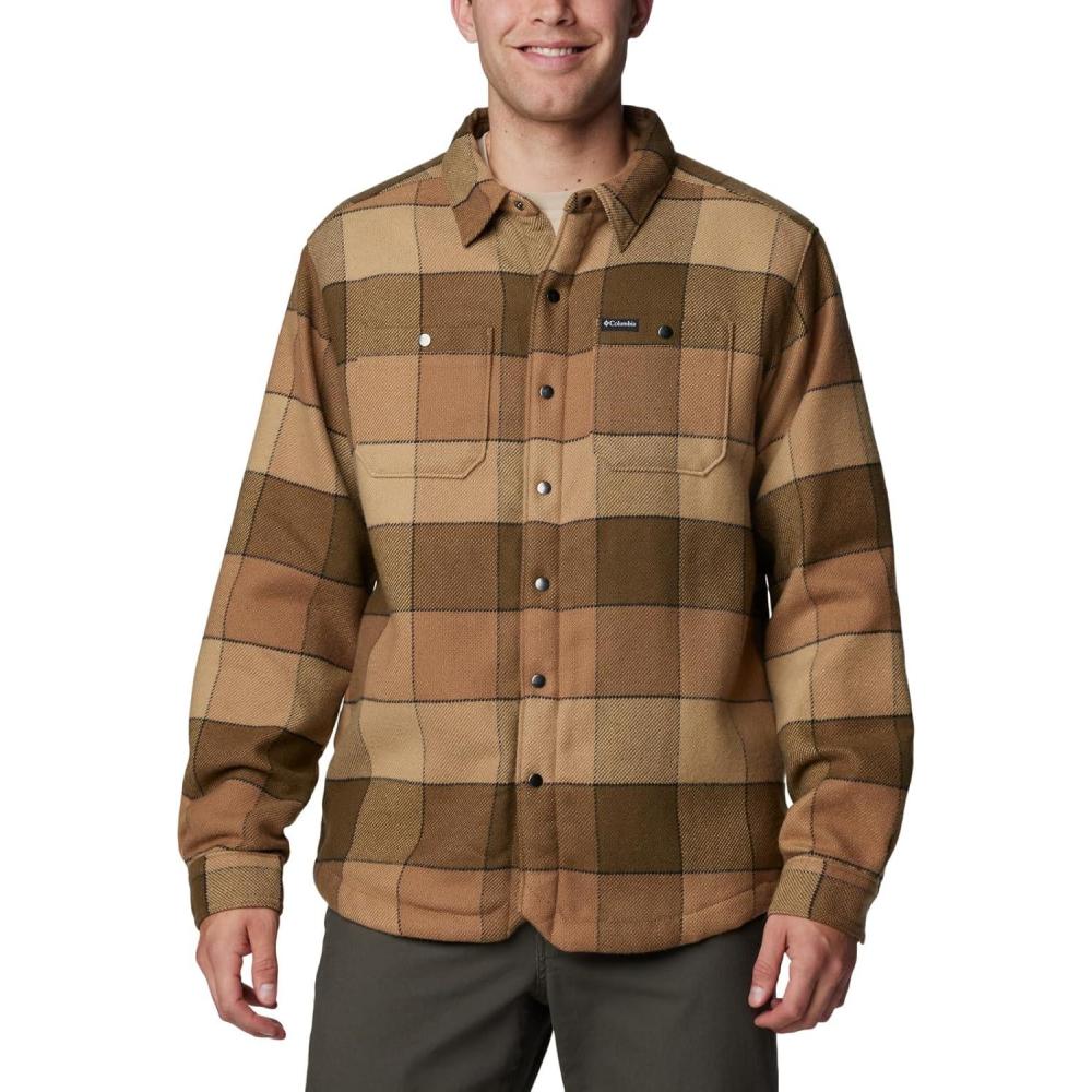 imageColumbia Mens Windward Ii Shirt JacketDelta Multi Windowpane Check