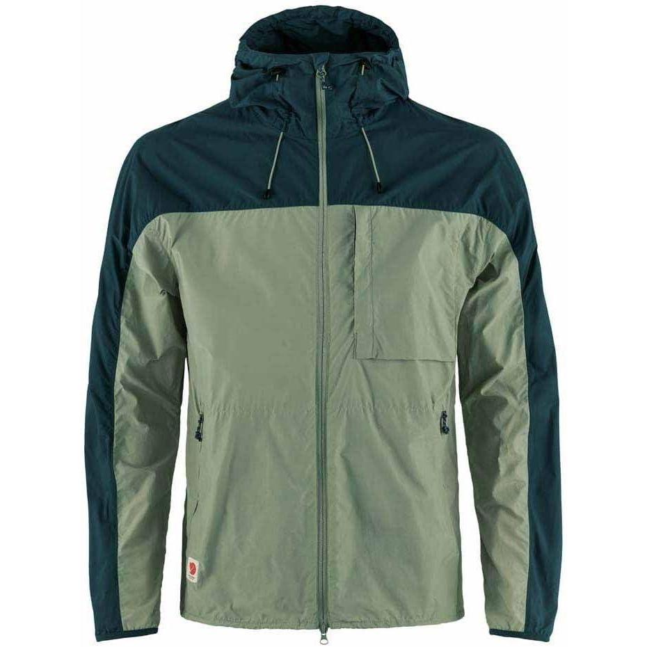 imageFjllrven High Coast Wind JacketPatina GreenNavy