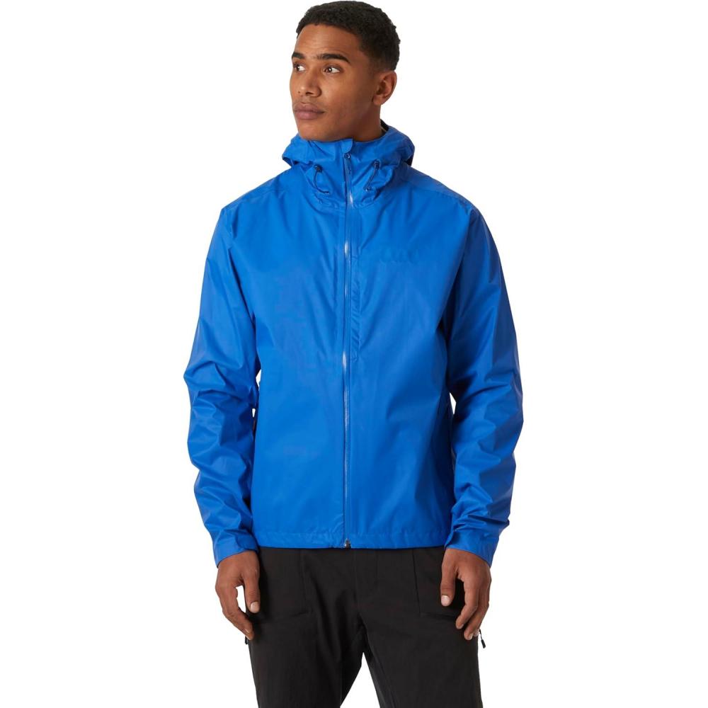 imageHellyHansen Loke Terra Jacket  Mens Lightweight Waterproof Rain Jacket Breathable ampamp Windproof Outdoor Shell543 Cobalt 20