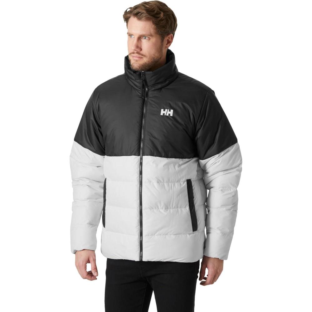 imageHellyHansen mens Oslo Light Puffy Jacket823 Nimbus Cloud