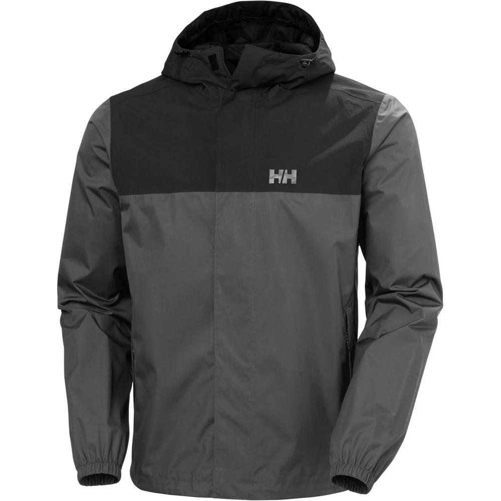 imageHellyHansen mens Vancouver Rain Jacket980 Ebony