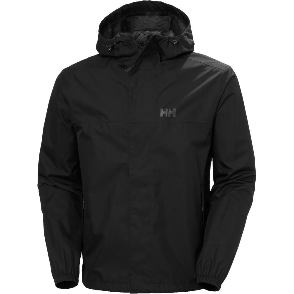 imageHellyHansen mens Vancouver Rain Jacket990 Black