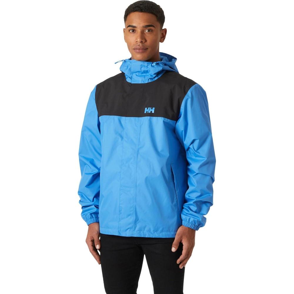 imageHellyHansen mens Vancouver Rain JacketUlra Blue