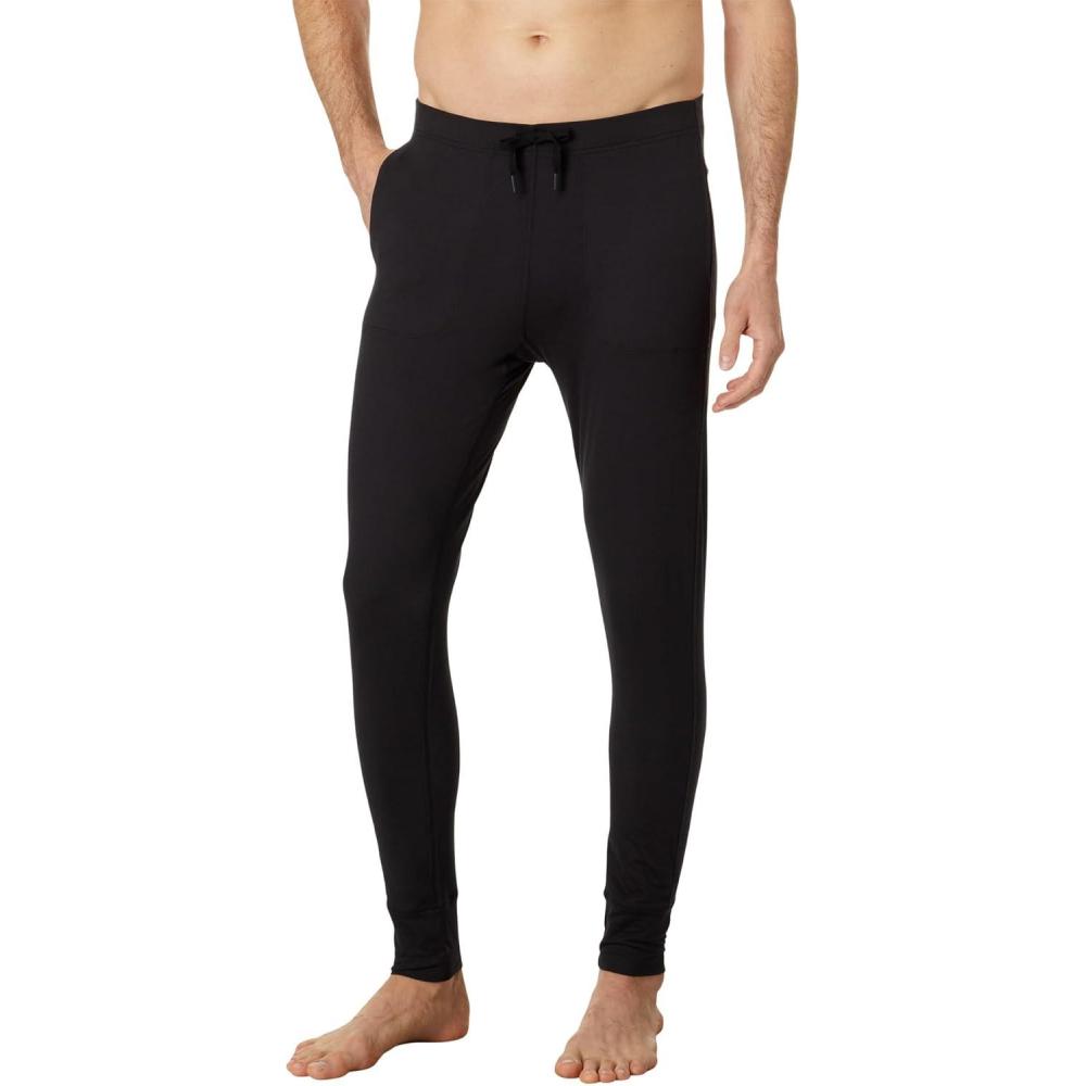 imageHot Chillys Mens ClimaTek Jogger Midweight Relaxed Fit Base LayerBlack