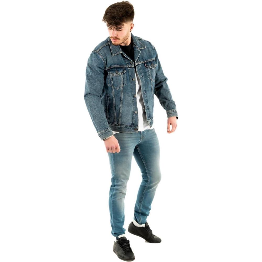 imageLevis Premium Denim Trucker JacketBroadway Terrace