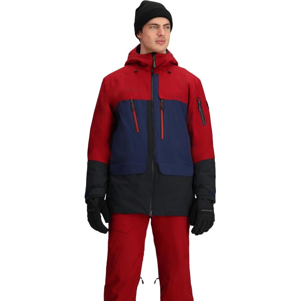 imageObermeyer womens Cirque JacketRustic Red