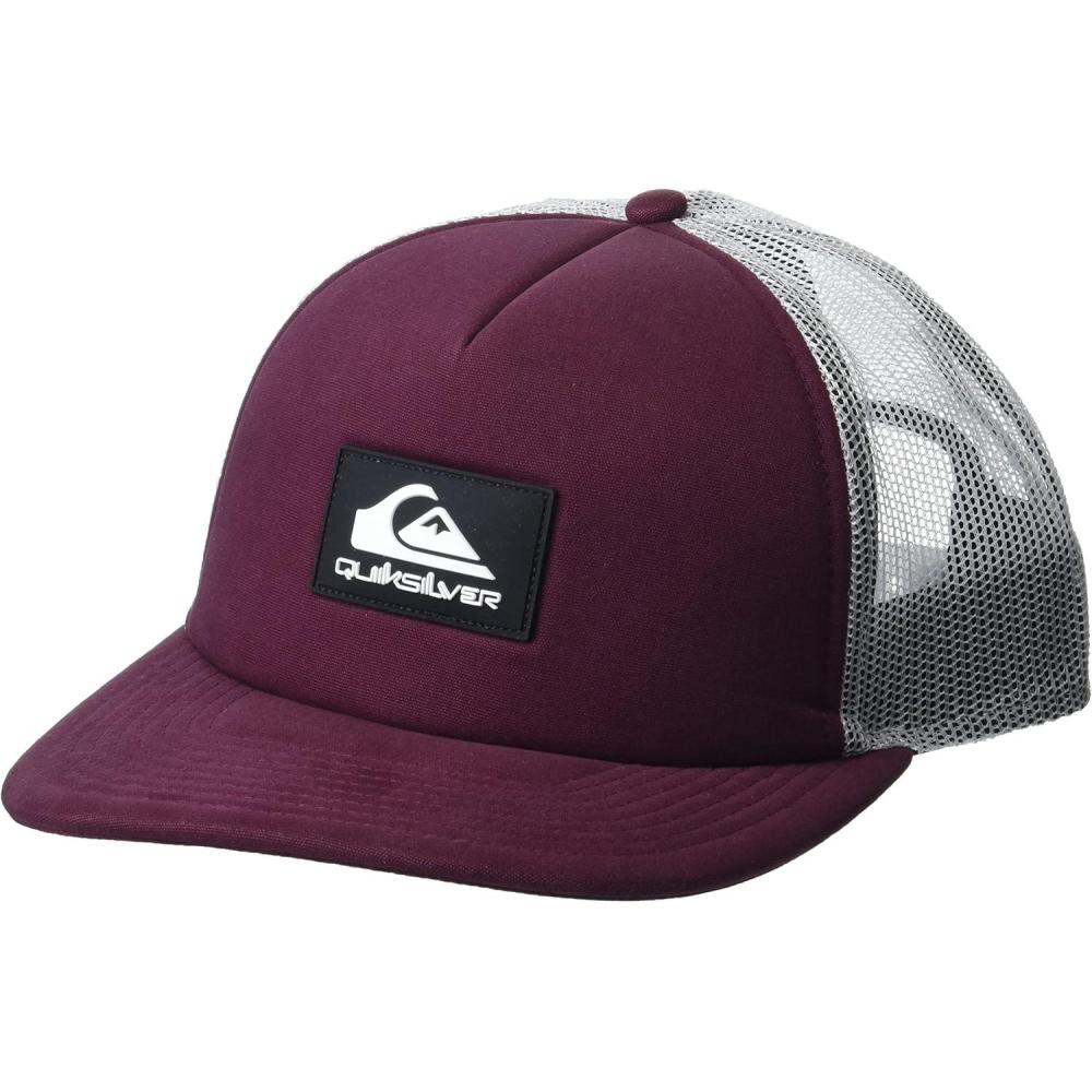 imageQuiksilver Mens Omnipotent Trucker HatRuby Wine