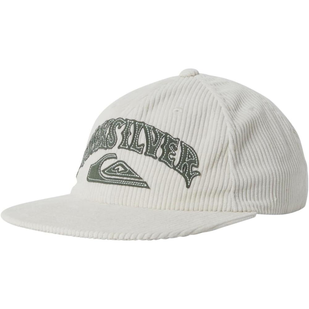 imageQuiksilver Mens Omnipotent Trucker HatSnow White Curbed
