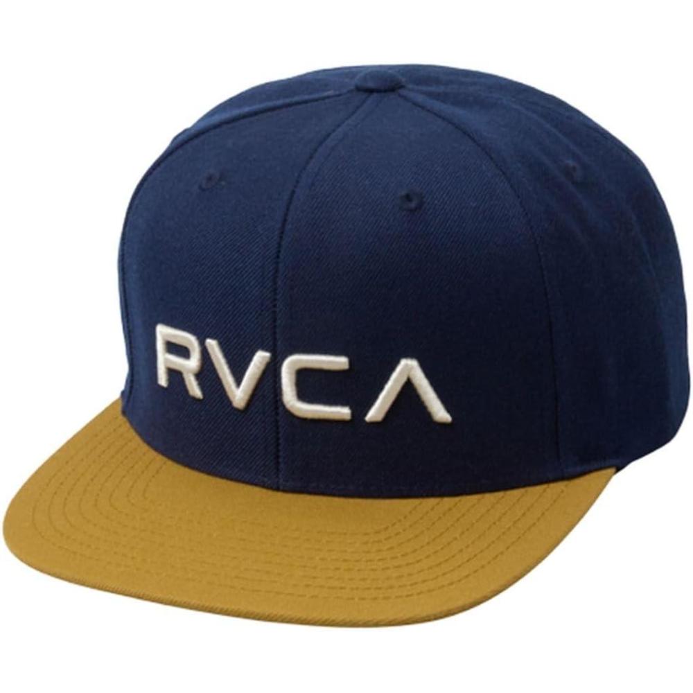 imageRVCA Mens Twill Snapback IiNavy Tan