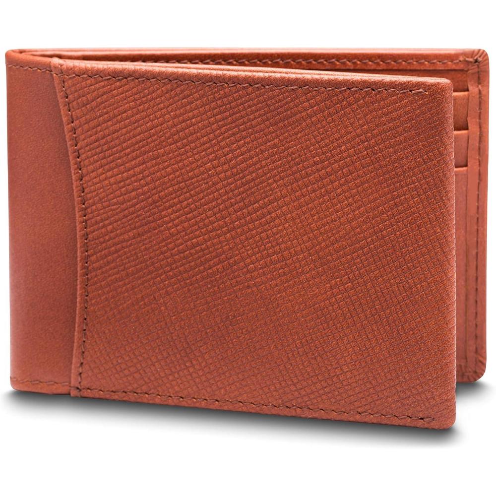 imageSMALL BIFOLD WALLET wNONRF BLOCKING PKTBrown