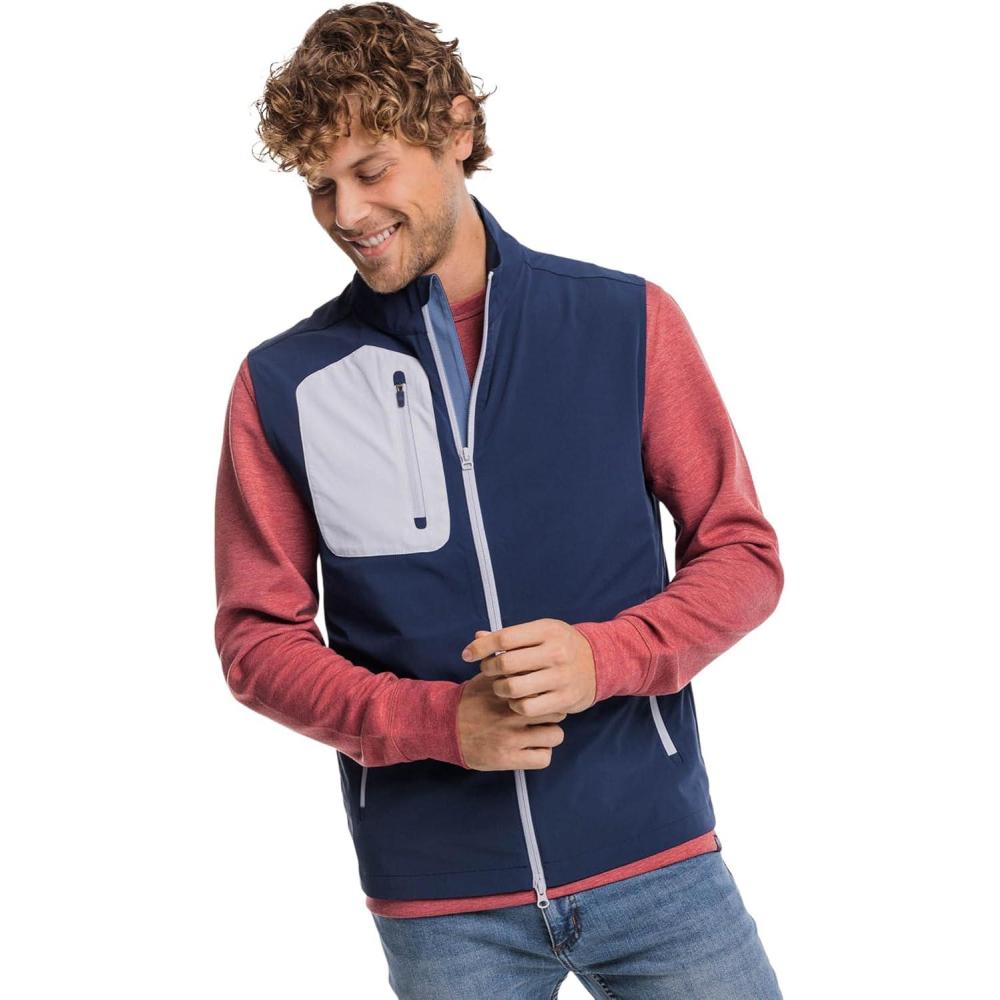 imageSouthern Tide Mens Bowline Performance VestDress Blue