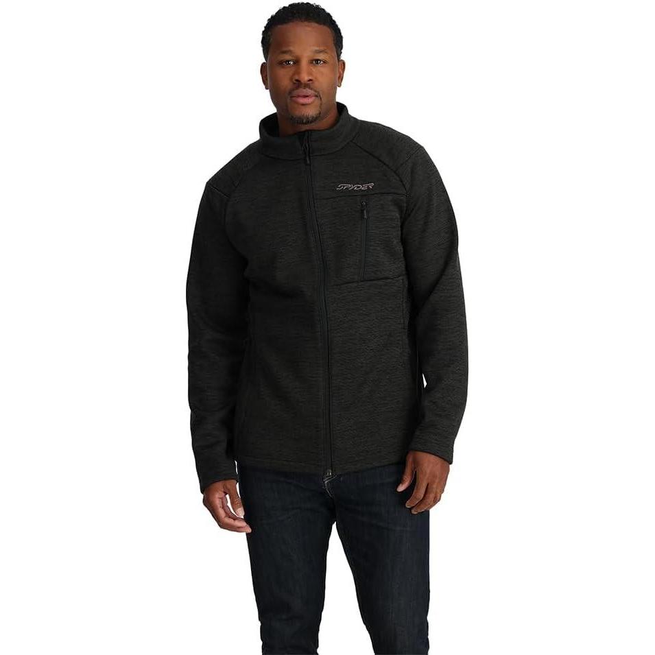 imageSpyder Mens Encore Fleece Jacket  Full ZipBlack