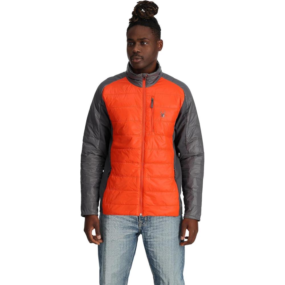 imageSpyder mens Glissade Insulated JacketTwisted Orange