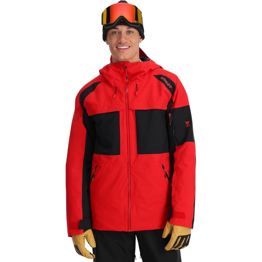 imageSpyder mens Lift JacketSpyder Red