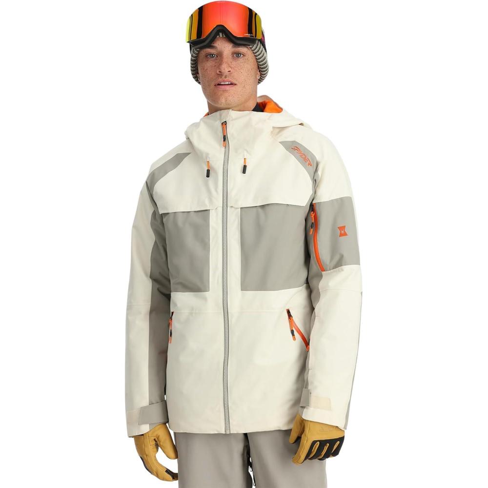 imageSpyder mens Lift JacketVanilla Latte