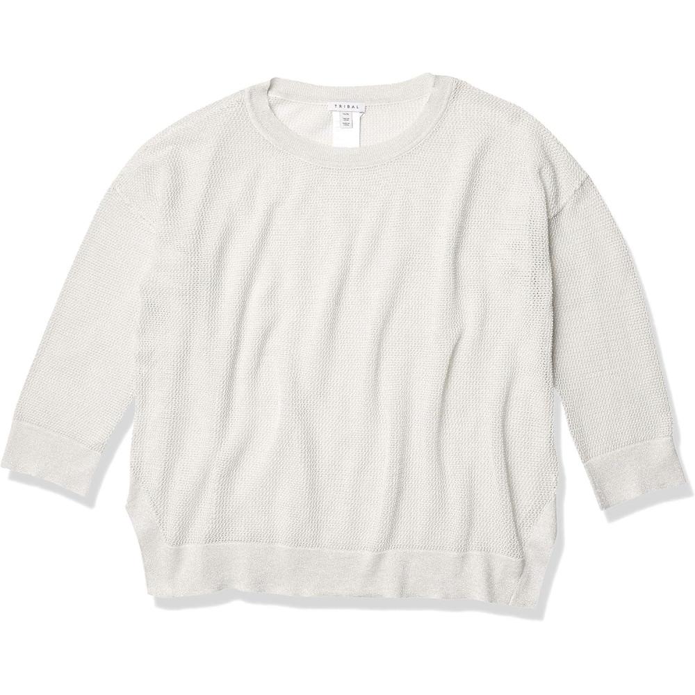 imageTribal Womens 34 SLV Lurex SWTWhite