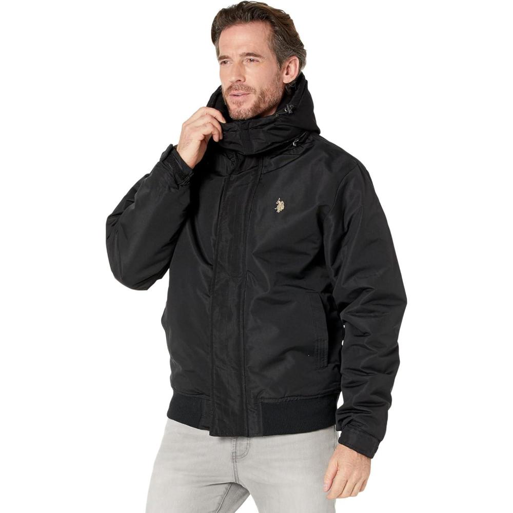 imageUS Polo Assn Short Snorkel JacketBlack