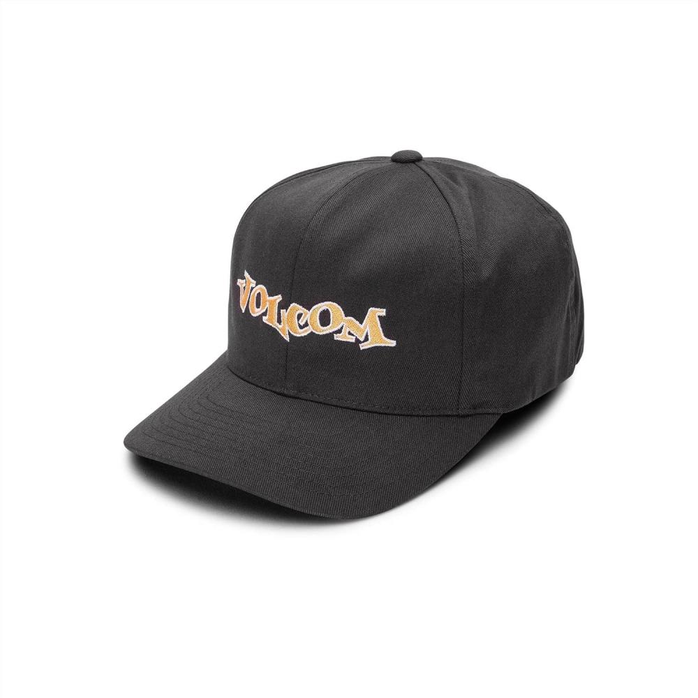 imageVolcom Mens Regular Demo Adjustable HatRinsed Black