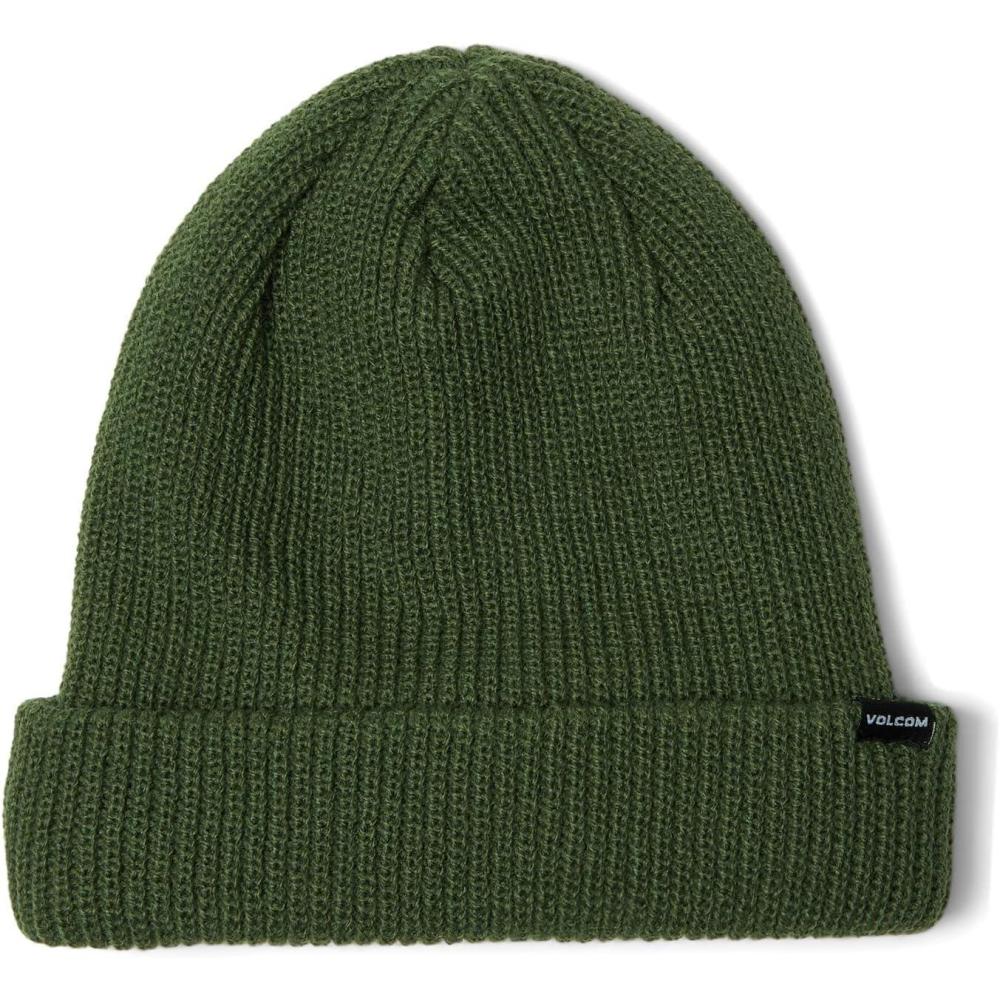 imageVolcom Mens Sweep Roll Over Skullfit Lined BeanieMilitary