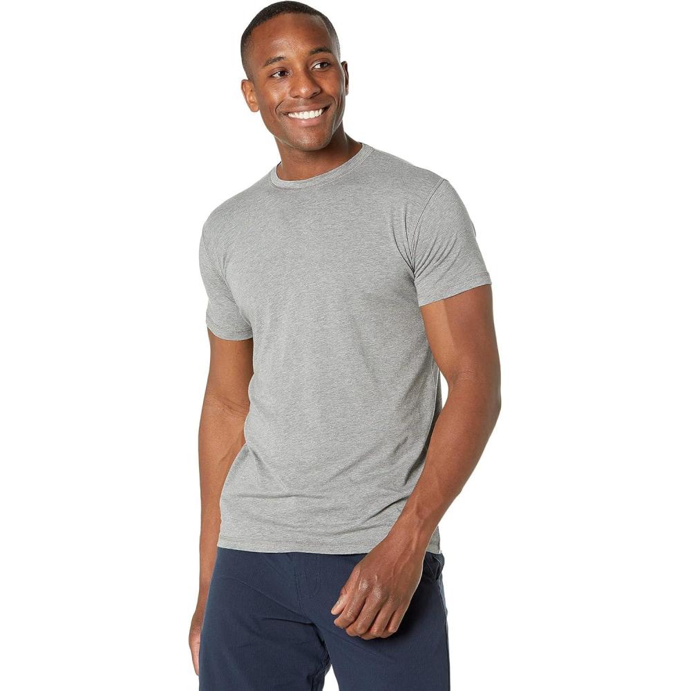 imagetasc Performance Mens Crew Neck UndershirtHeather Gray