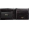 Bosca Men’s Old Leather Bifold Wallet with ID Window and Card Slots – Italian Leather, Durable and Stylish, Black(Black)