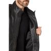 Cole Haan mens Smooth Lamb Jacket(Black)